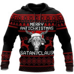 Christmas Santa Claus Zip Hoodie Crewneck Sweatshirt T-Shirt 3D All Over Print For Men And Women