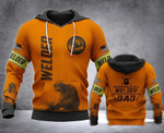 Welder Orange Zip Hoodie Crewneck Sweatshirt T-Shirt 3D All Over Print For Men And Women
