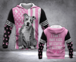 Lmt Staffie Flag Zip Hoodie Crewneck Sweatshirt T-Shirt 3D All Over Print For Men And Women