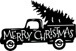 Christmas Truck Sign