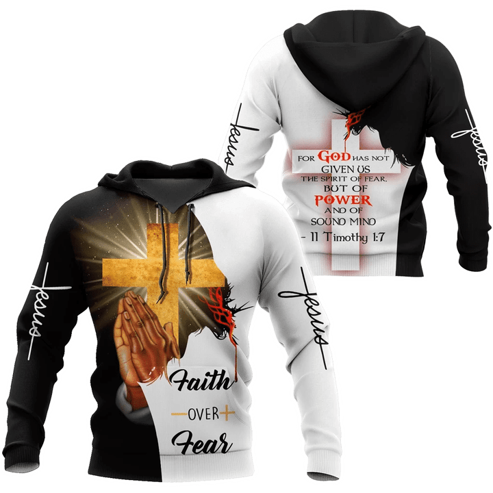 Jesus Zip Hoodie Crewneck Sweatshirt T-Shirt 3D All Over Print For Men And Women