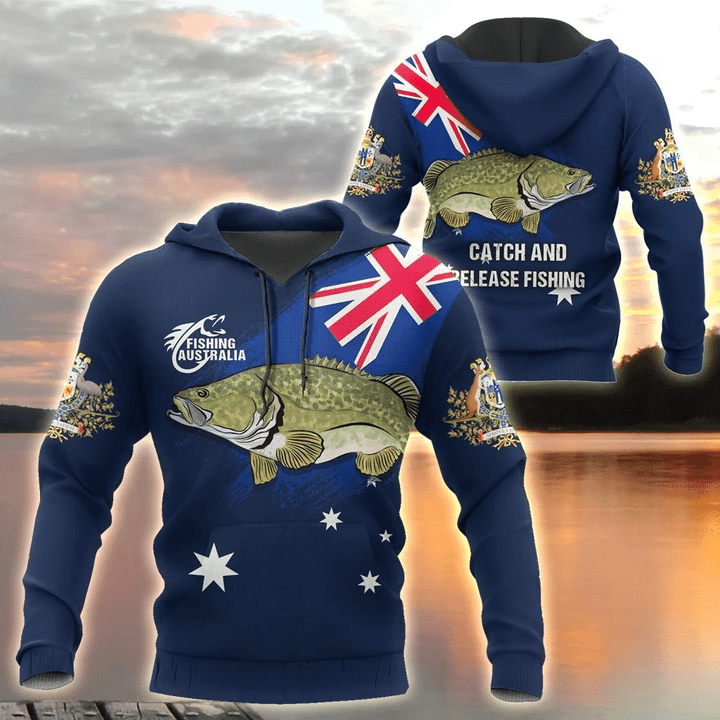 Cod Fishing Zip Hoodie Crewneck Sweatshirt T-Shirt 3D All Over Print For Men And Women