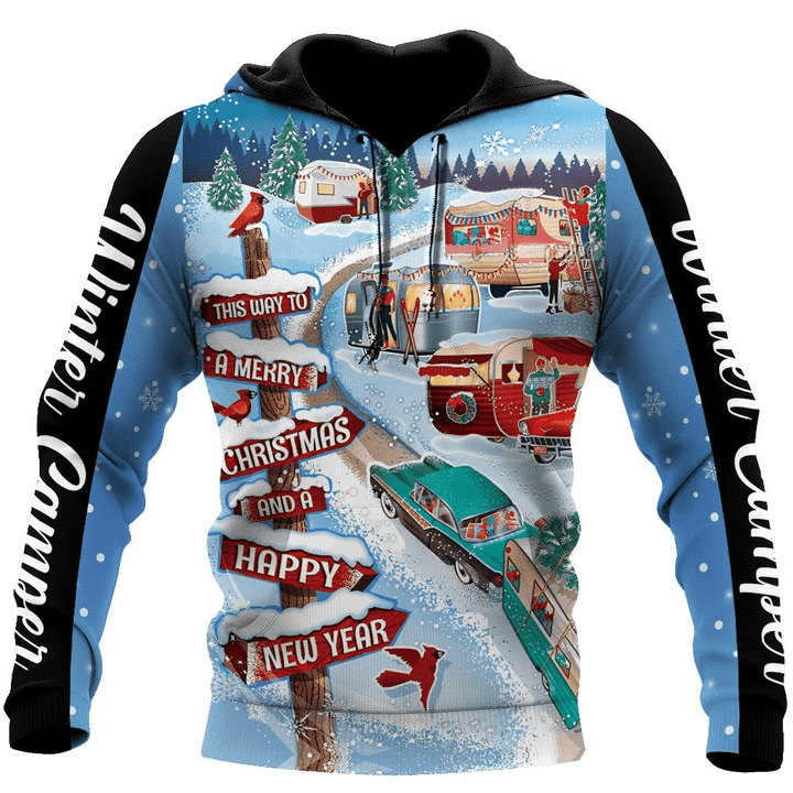 Right Way For Christmas Zip Hoodie Crewneck Sweatshirt T-Shirt 3D All Over Print For Men And Women
