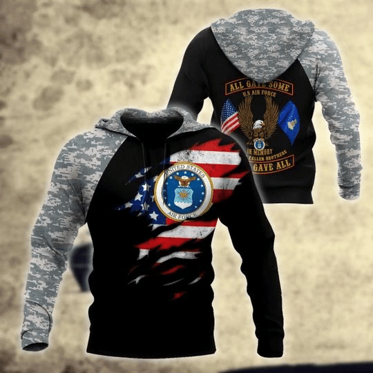 Soldier Zip Hoodie Crewneck Sweatshirt T-Shirt 3D All Over Print For Men And Women