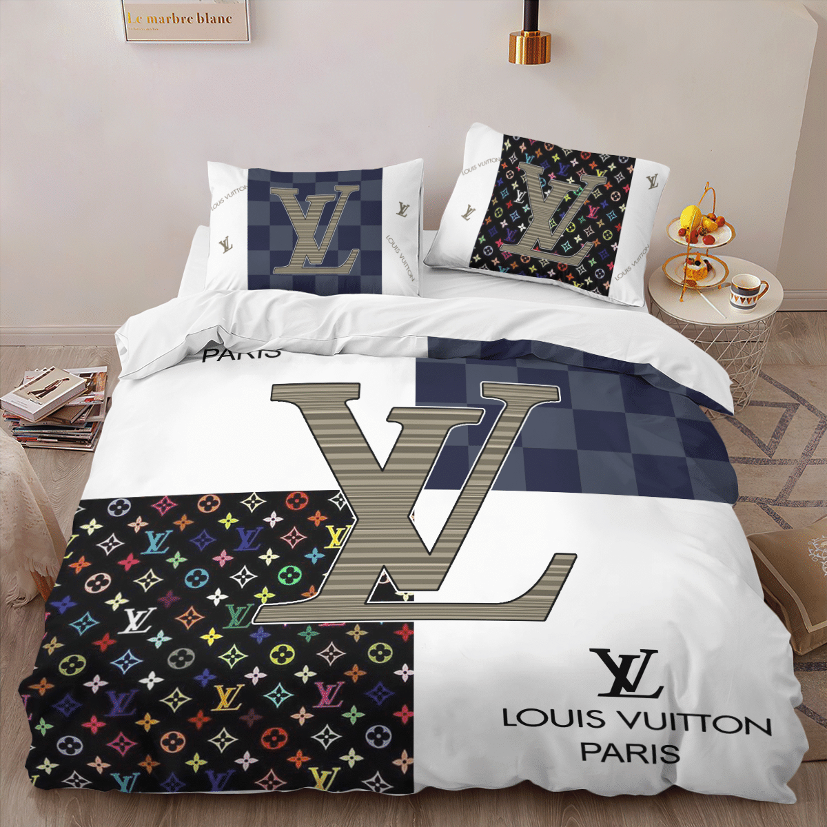 Let me show you about some luxury brand bedding set 2022 5
