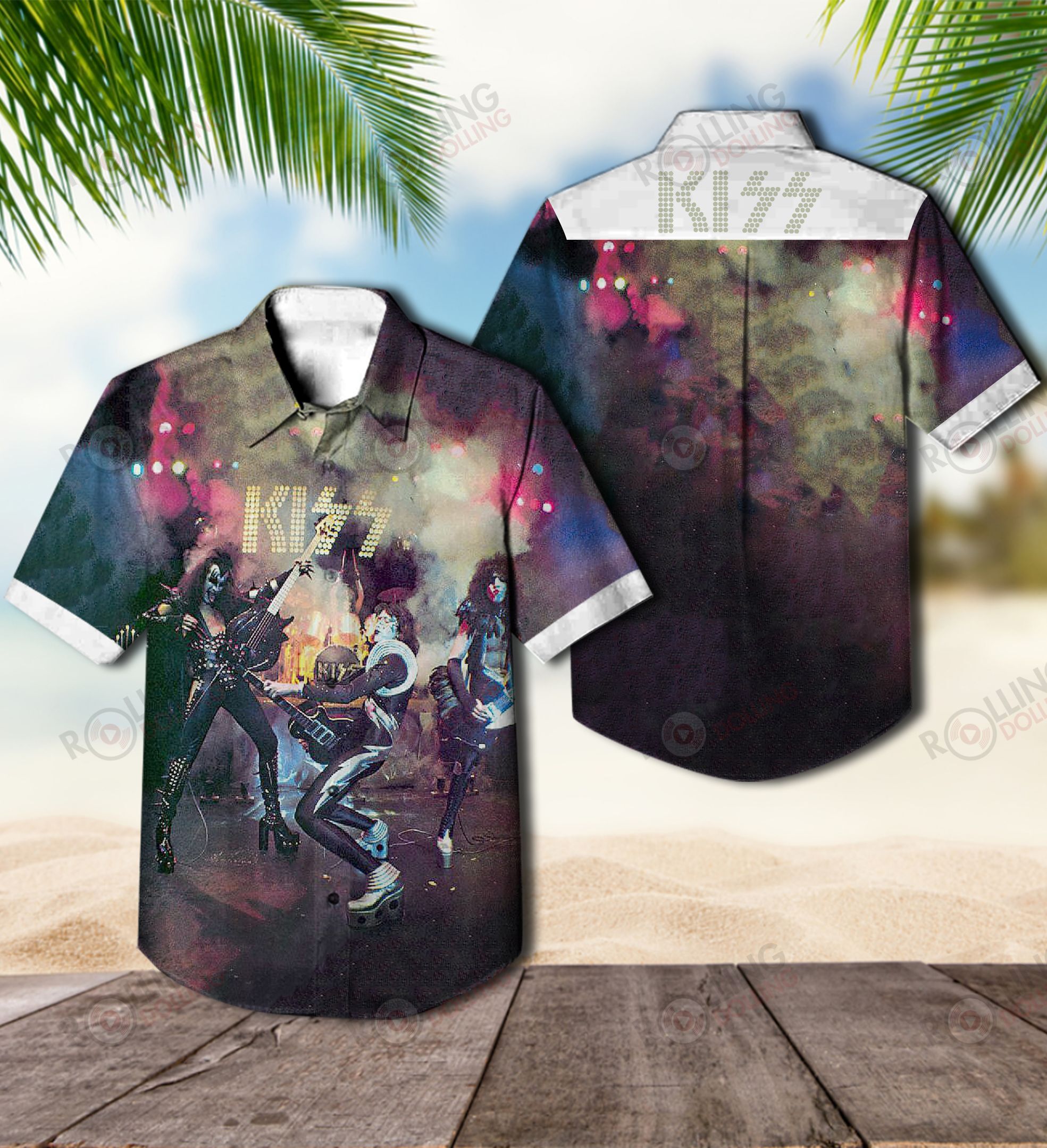 You'll have the perfect vacation outfit with this Hawaiian shirt 73