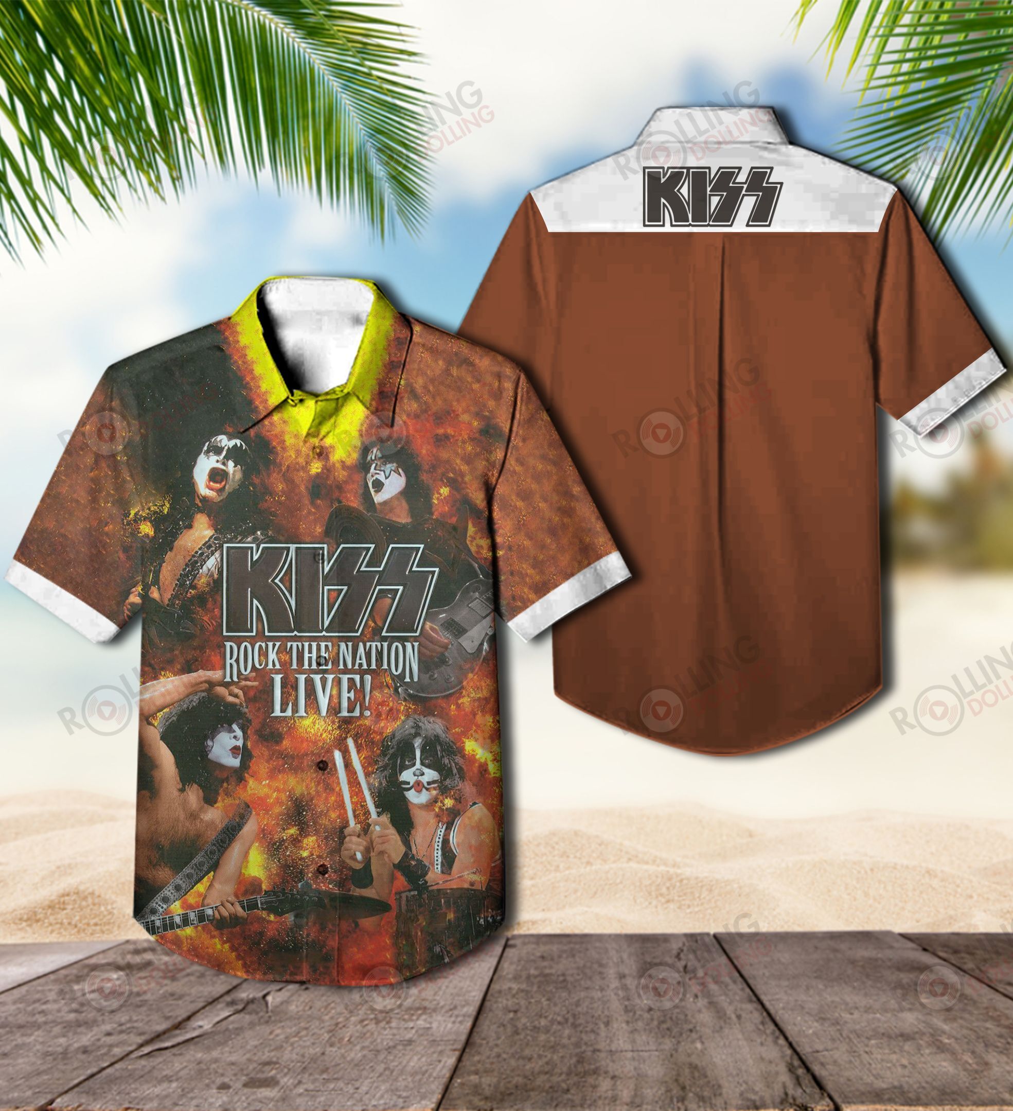 This would make a great gift for any fan who loves Hawaiian Shirt as well as Rock band 73