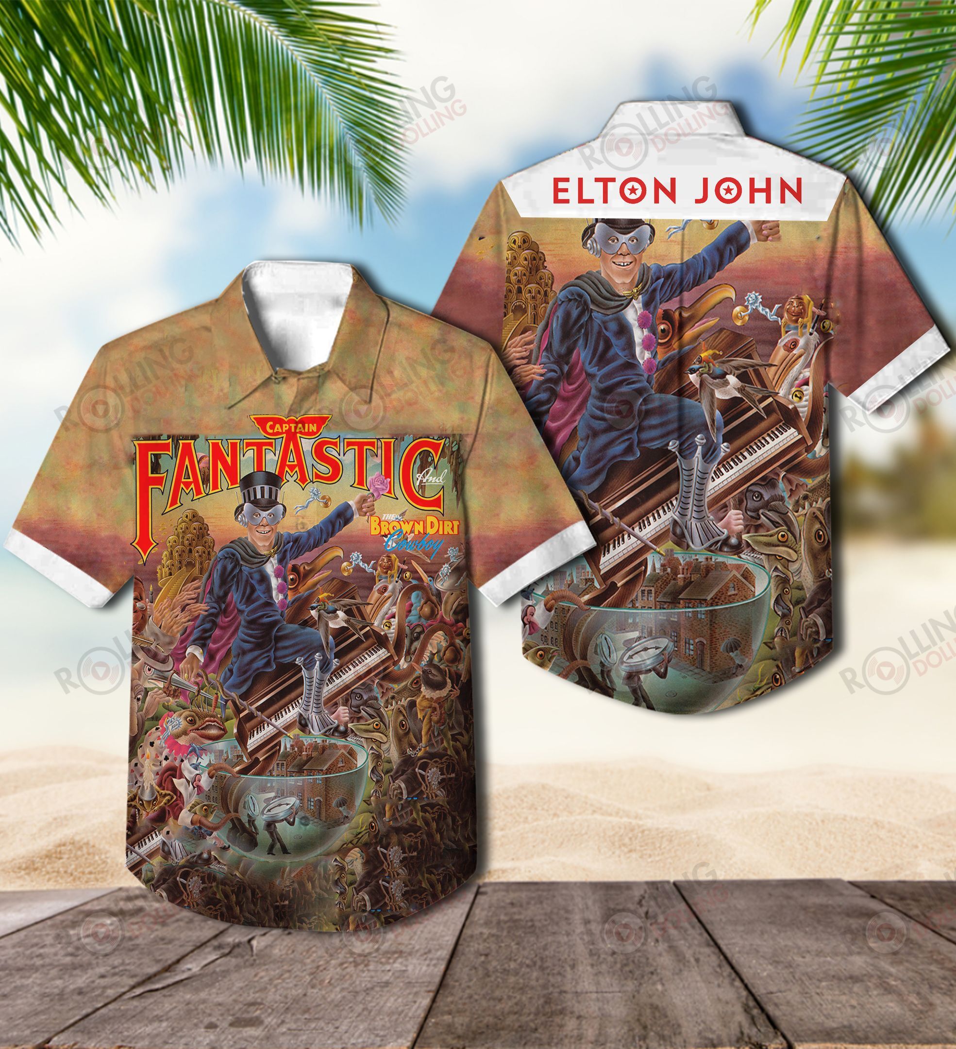 This would make a great gift for any fan who loves Hawaiian Shirt as well as Rock band 77