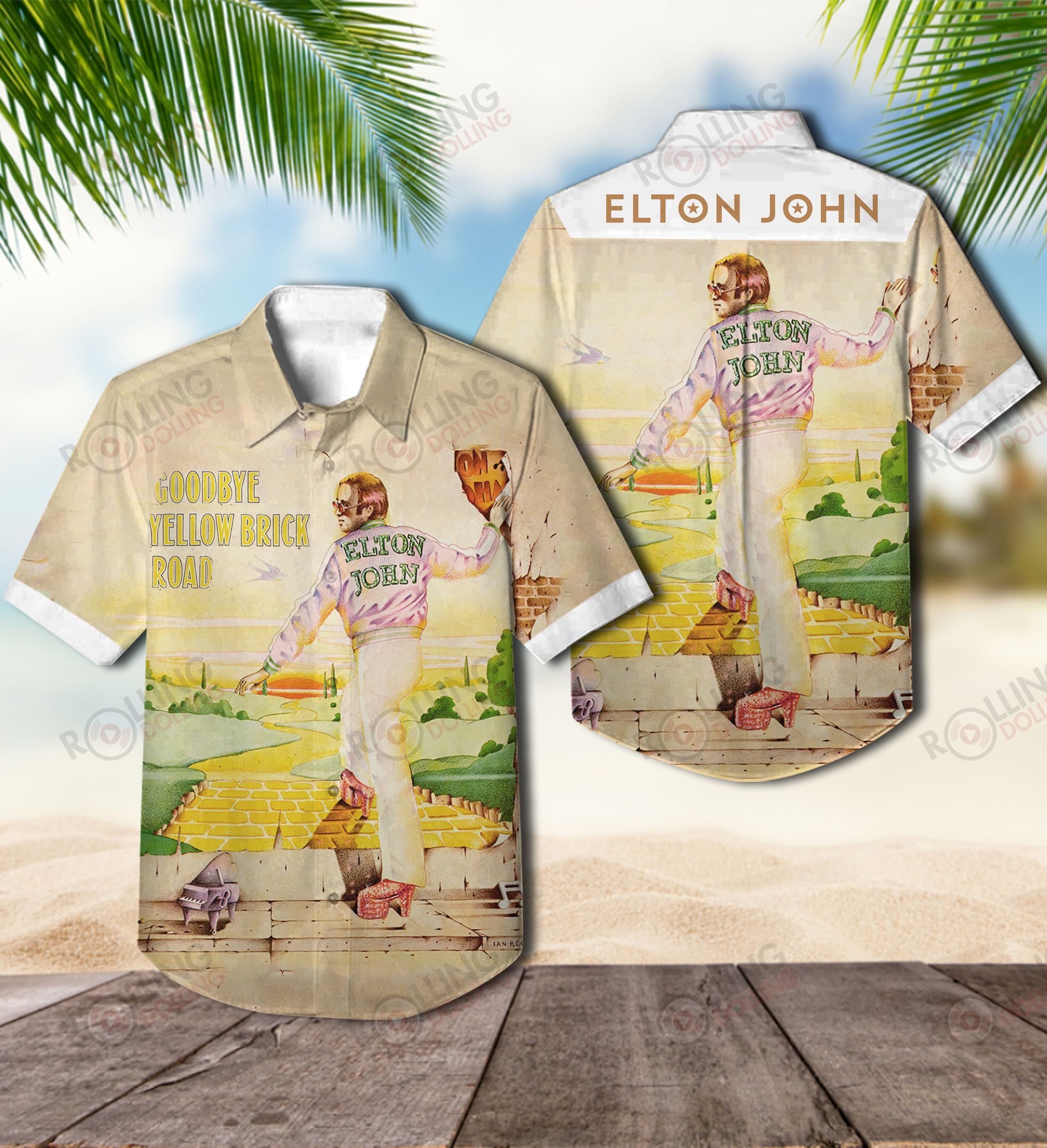 You'll have the perfect vacation outfit with this Hawaiian shirt 95