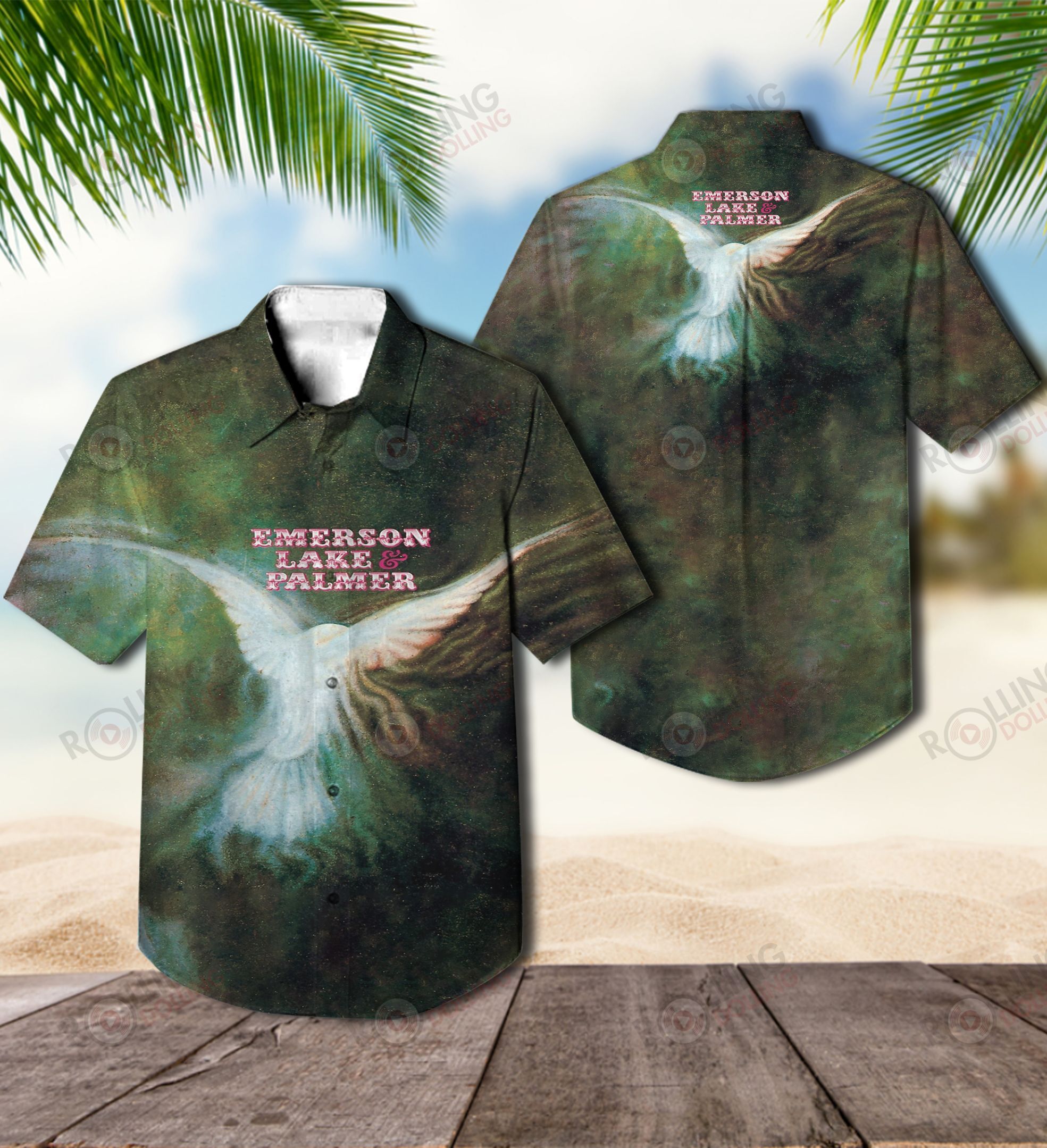 This would make a great gift for any fan who loves Hawaiian Shirt as well as Rock band 95