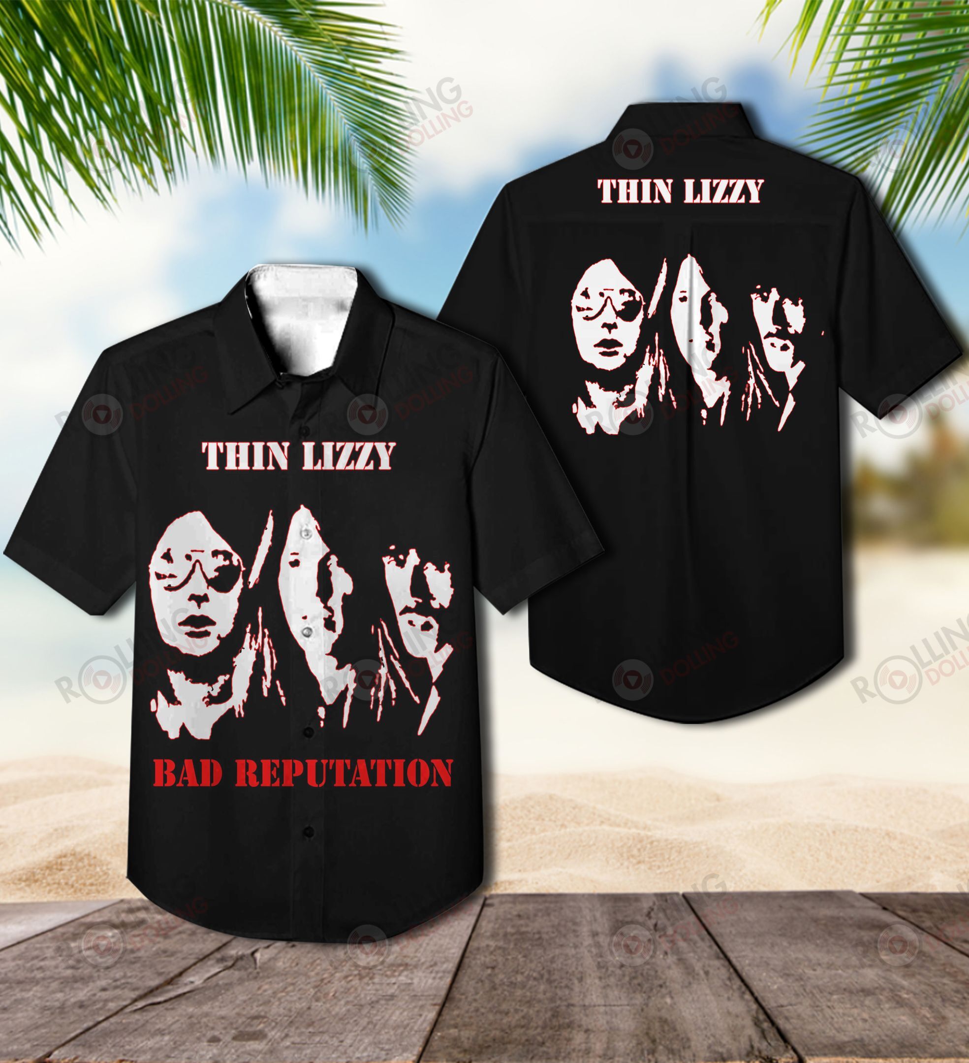 This would make a great gift for any fan who loves Hawaiian Shirt as well as Rock band 103
