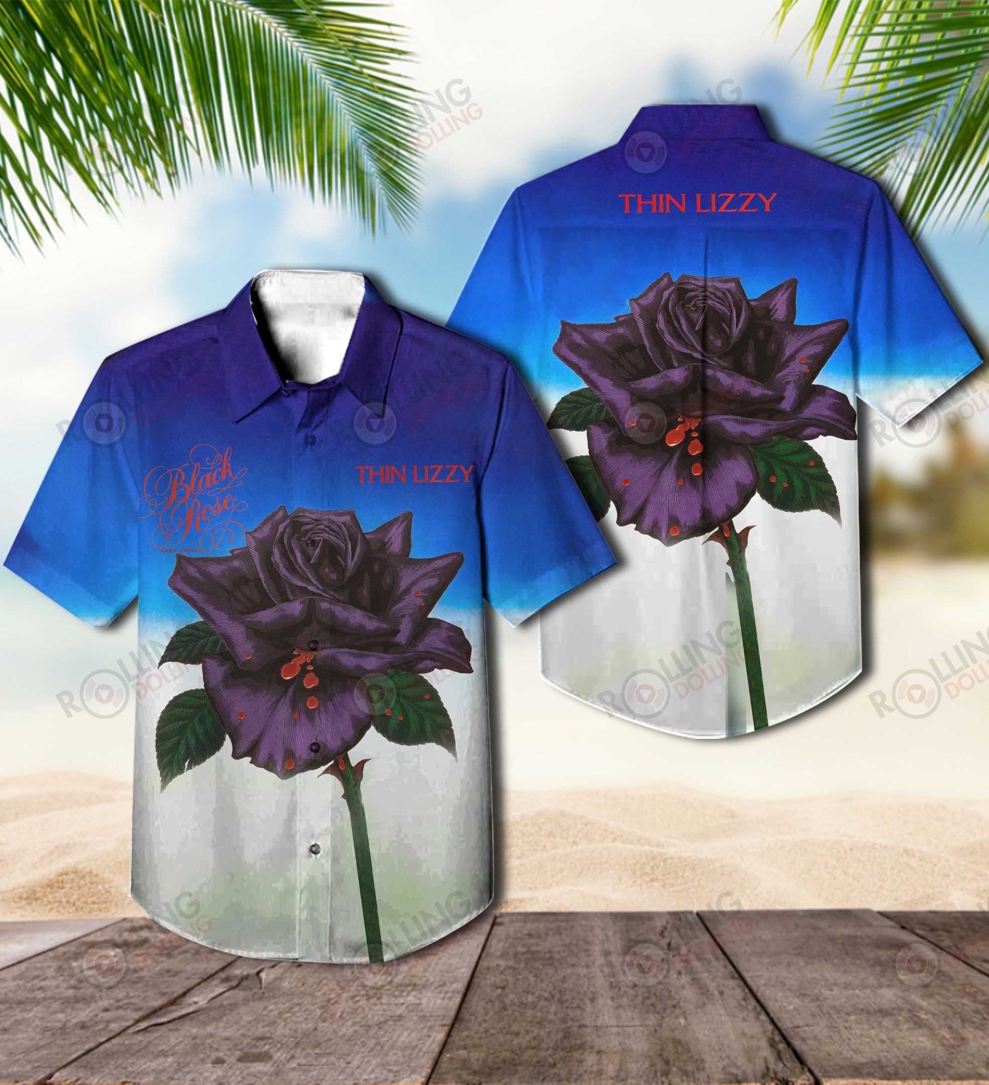 This would make a great gift for any fan who loves Hawaiian Shirt as well as Rock band 104