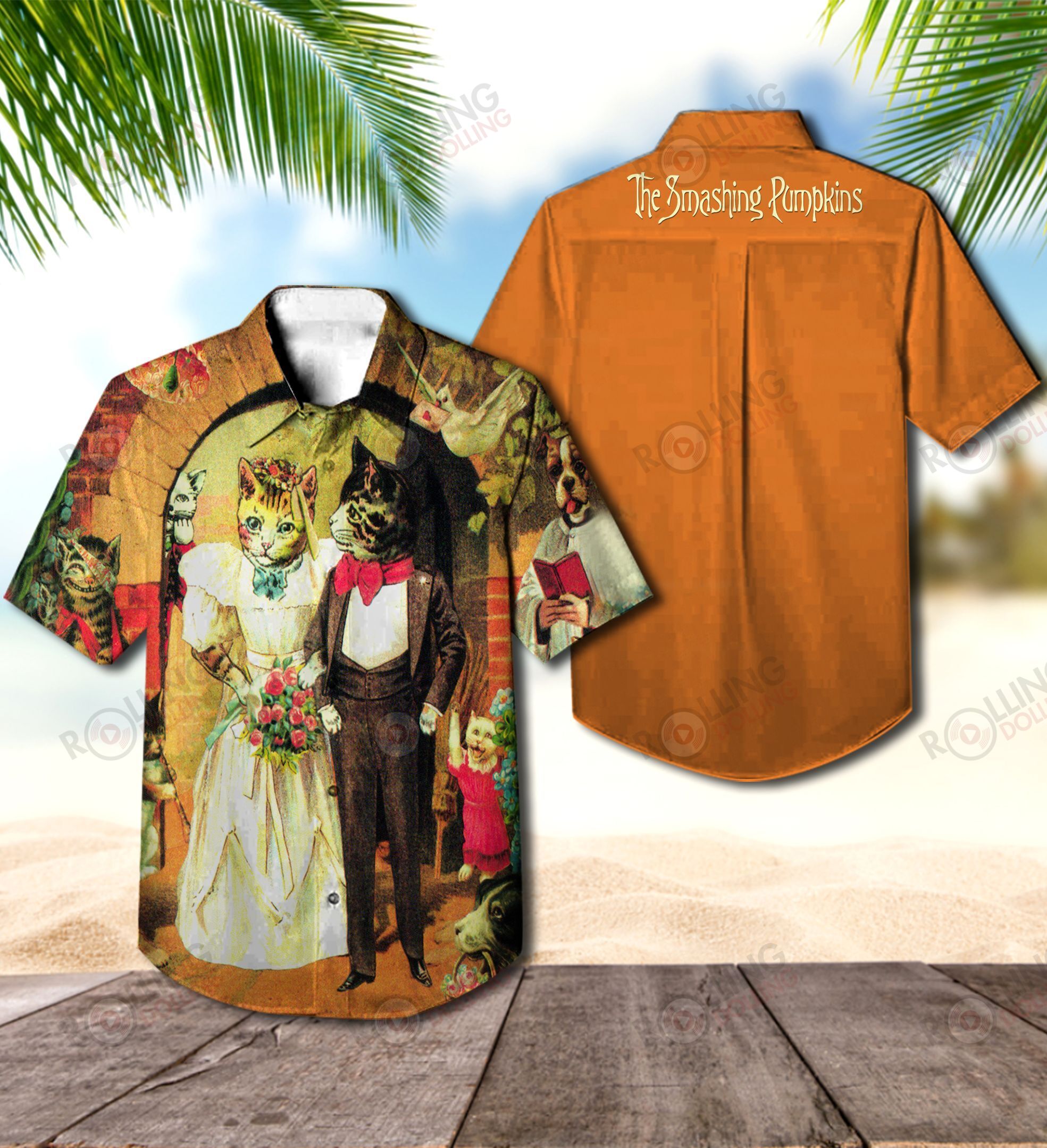 You'll have the perfect vacation outfit with this Hawaiian shirt 193