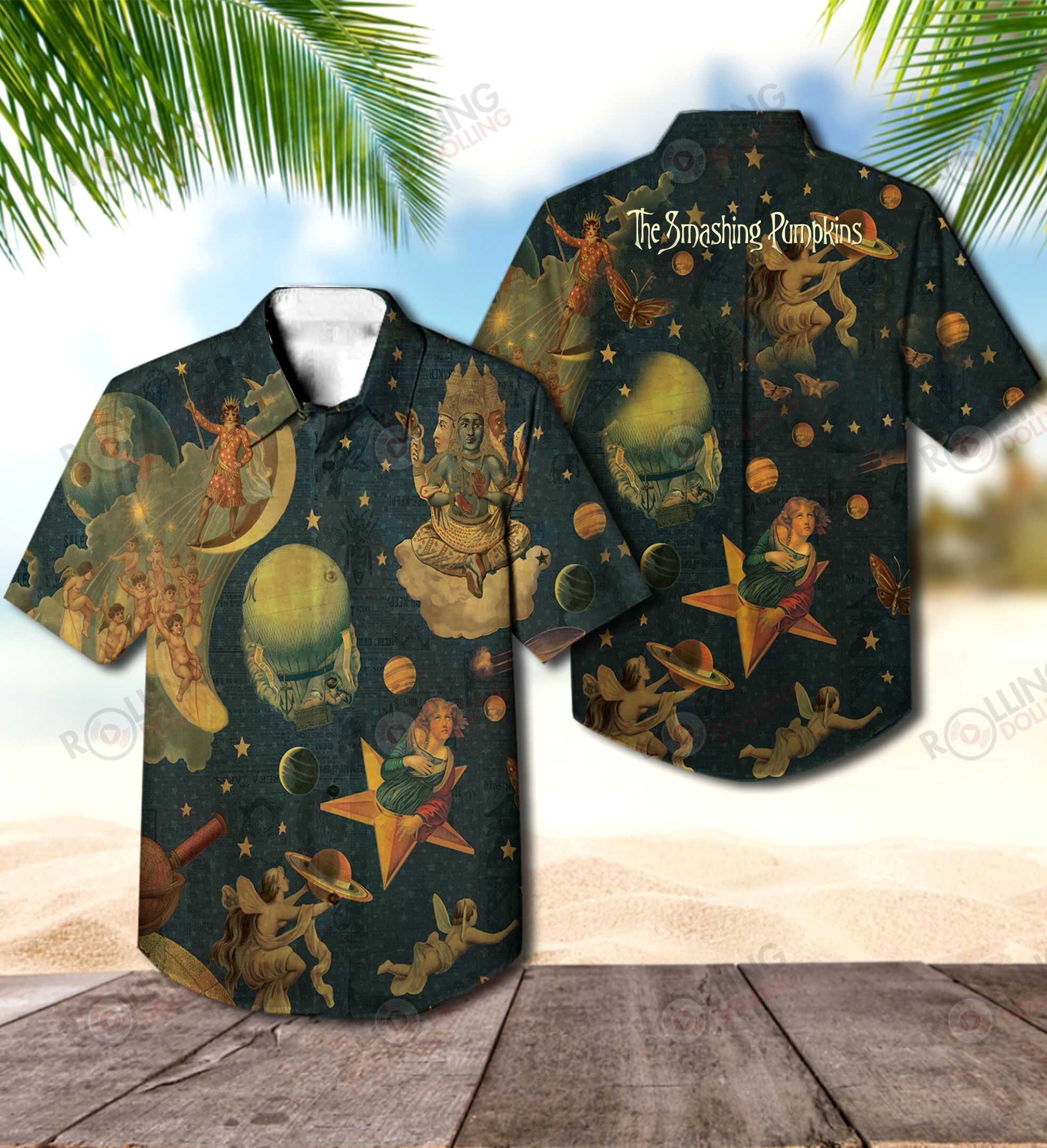 You'll have the perfect vacation outfit with this Hawaiian shirt 195