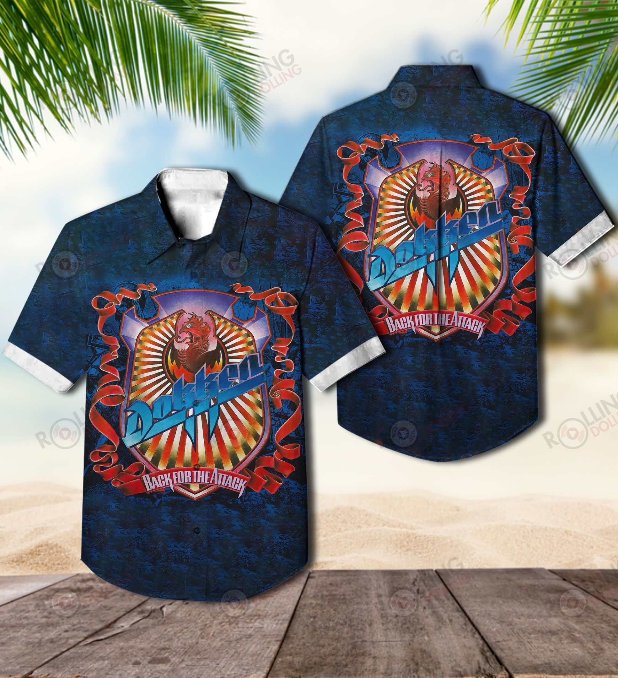 Now you can show off your love of all things band with this Hawaiian Shirt 23