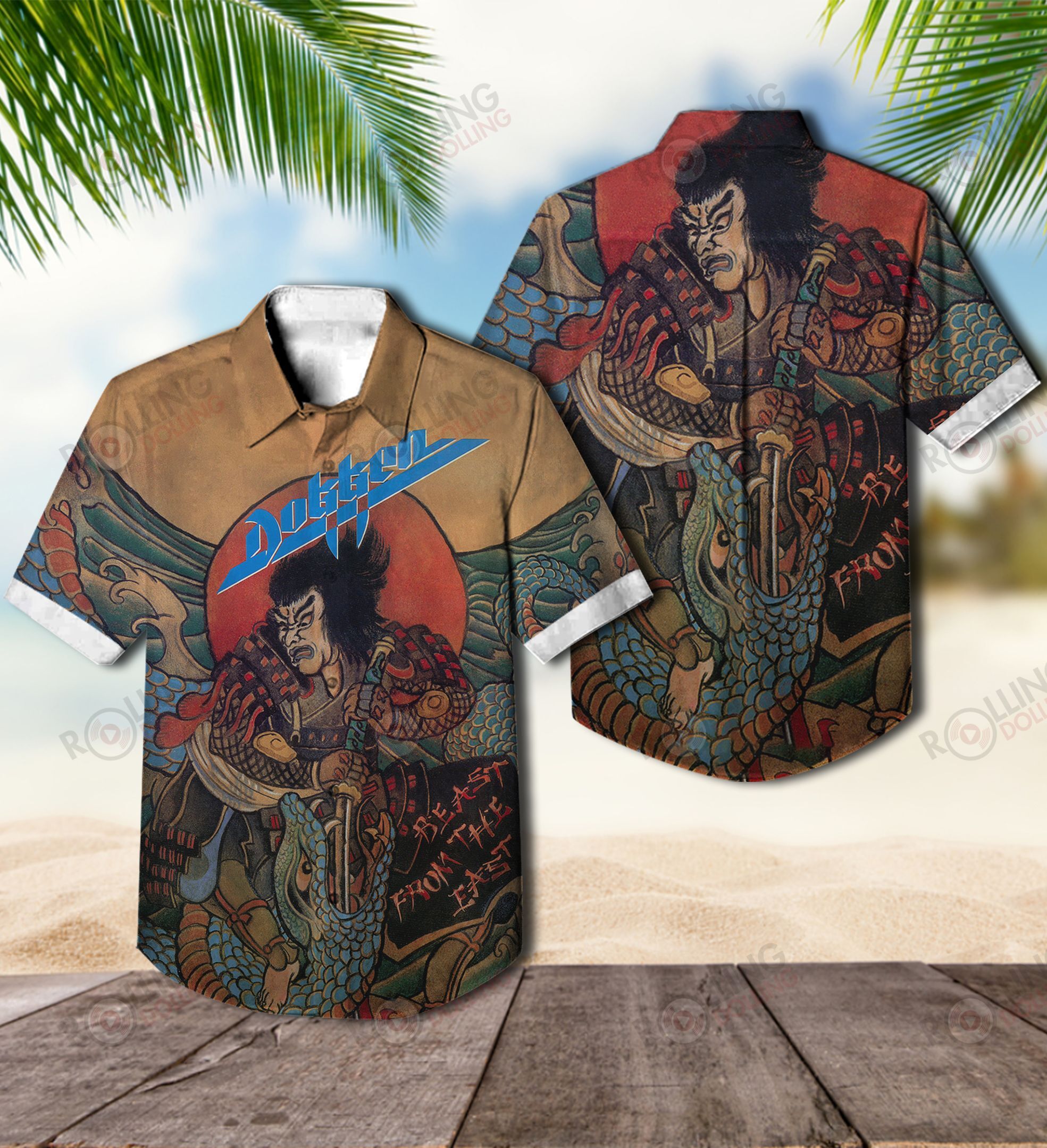 You'll have the perfect vacation outfit with this Hawaiian shirt 233