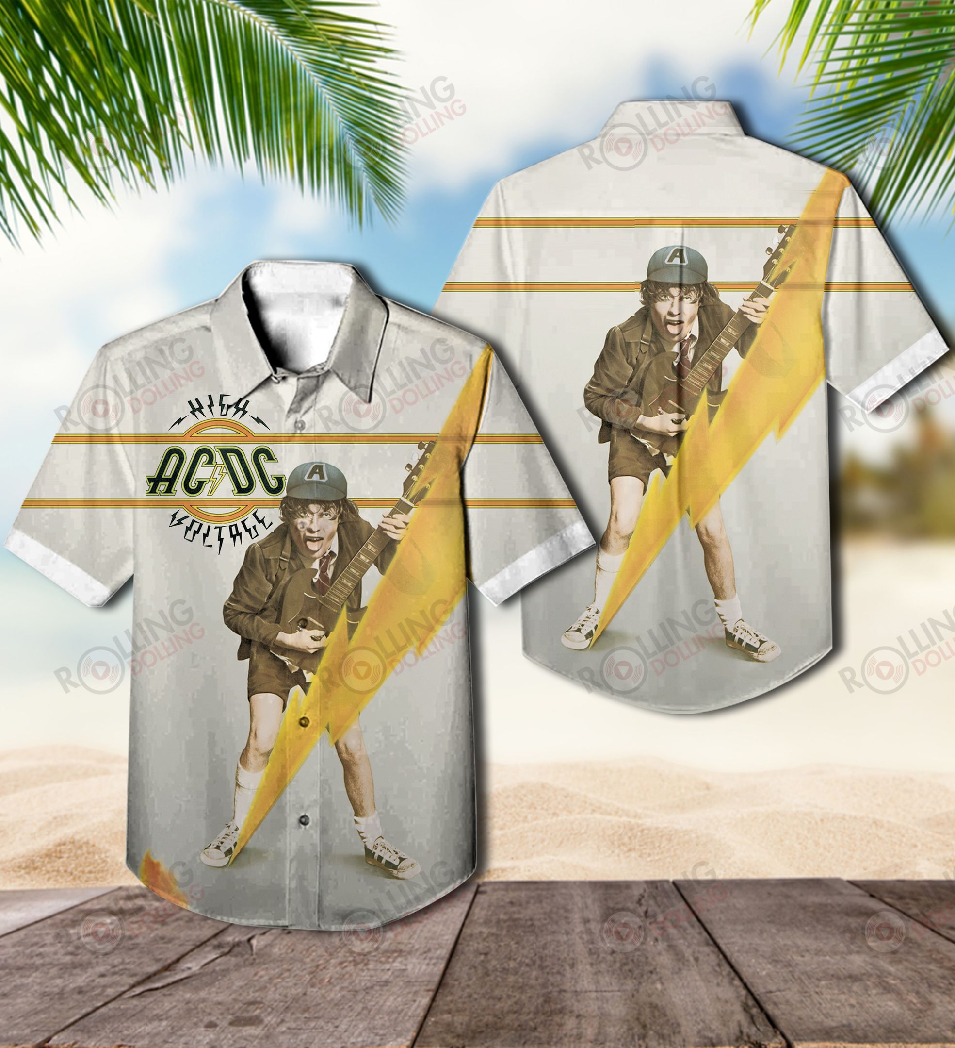 You'll have the perfect vacation outfit with this Hawaiian shirt 265