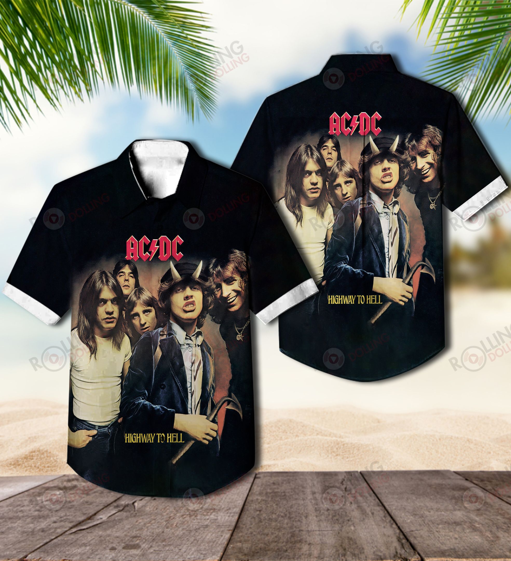 The Hawaiian Shirt is a popular shirt that is worn by Rock band fans 23