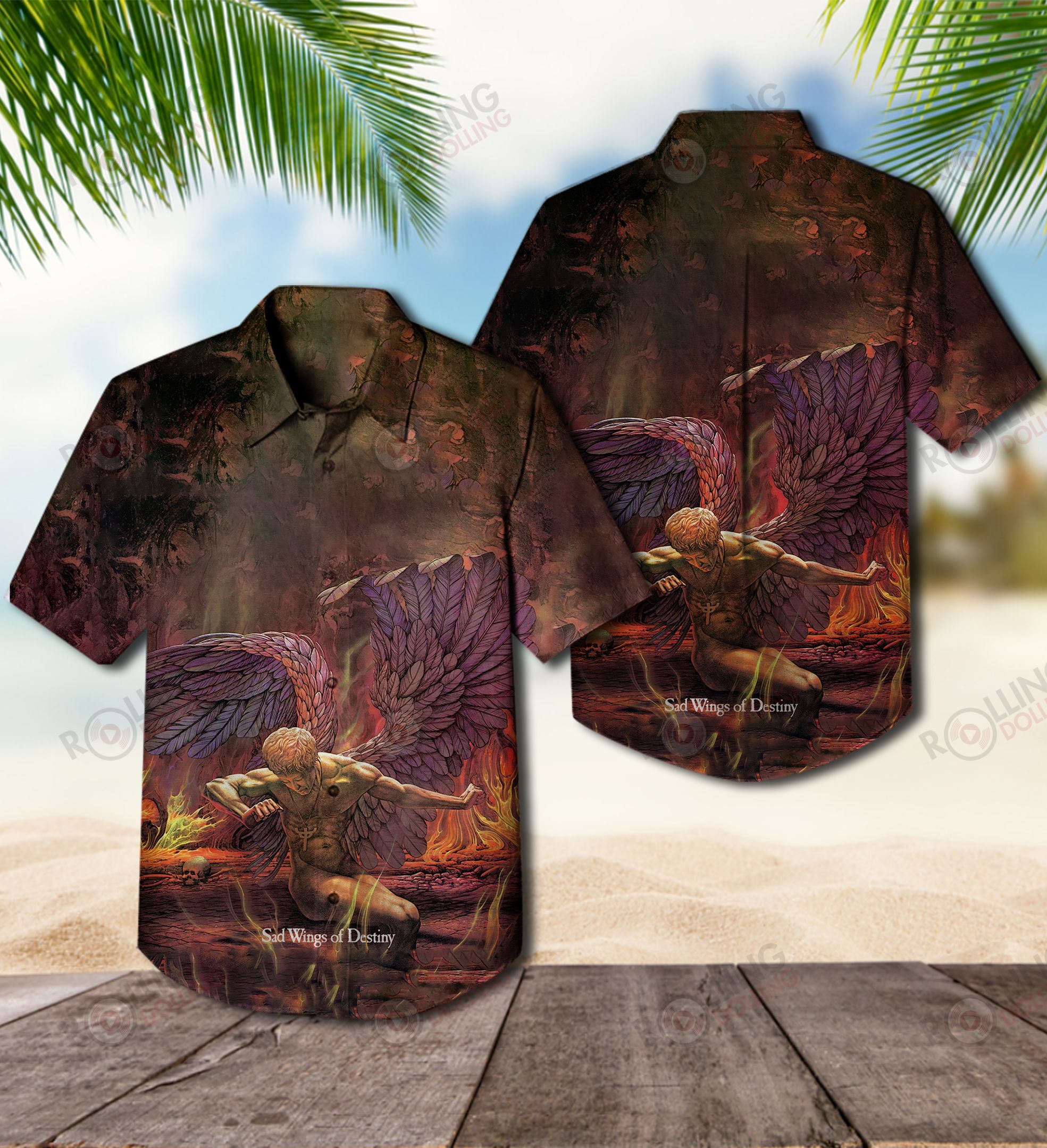 You'll have the perfect vacation outfit with this Hawaiian shirt 189