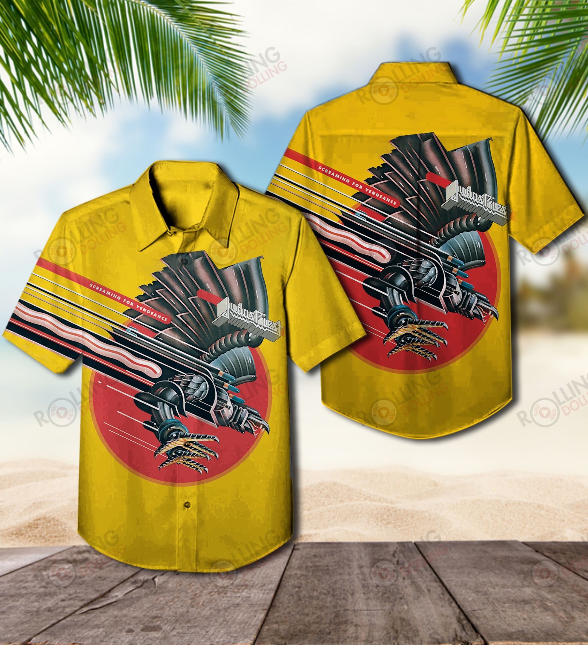 You'll have the perfect vacation outfit with this Hawaiian shirt 175
