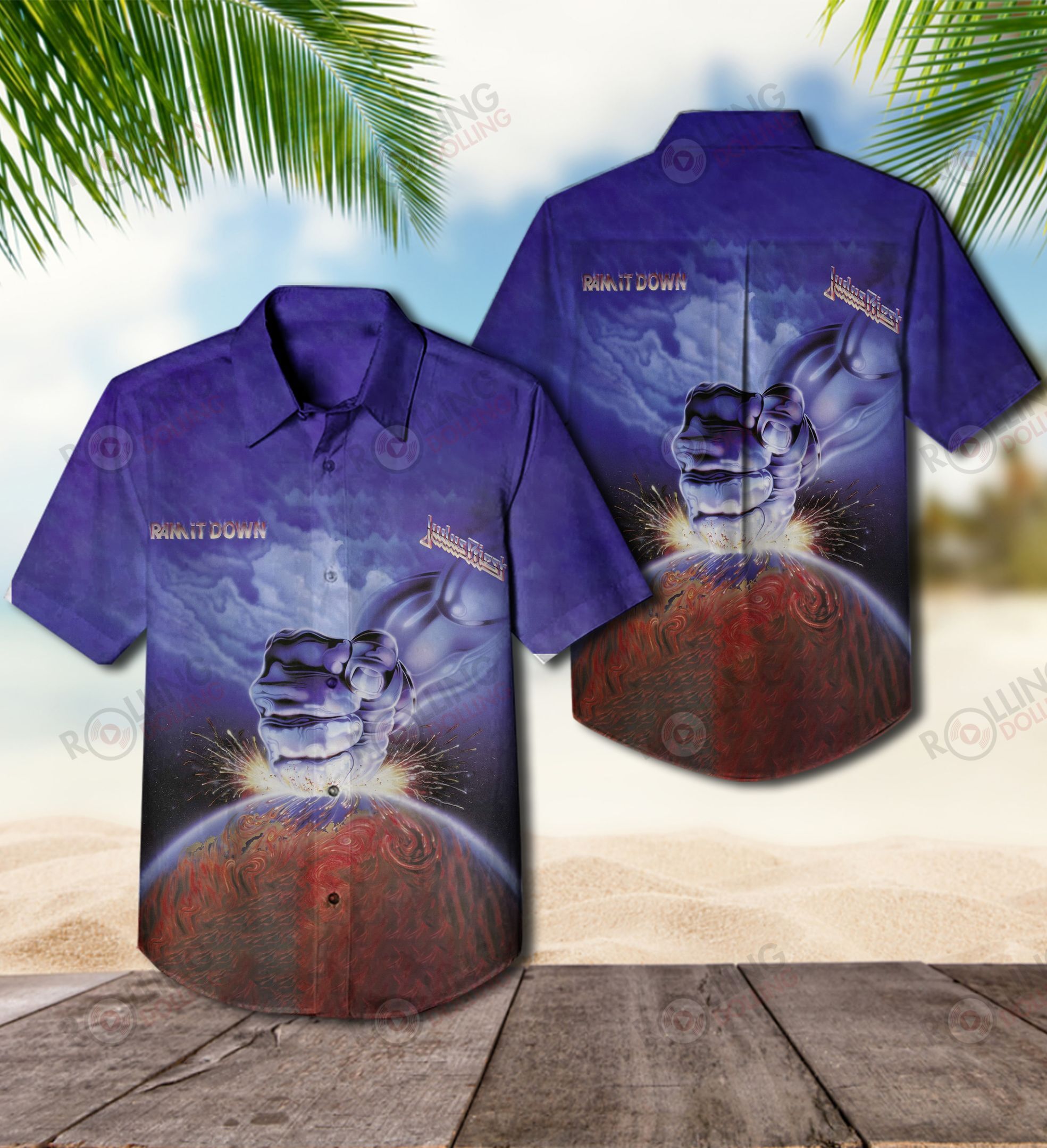 You'll have the perfect vacation outfit with this Hawaiian shirt 159
