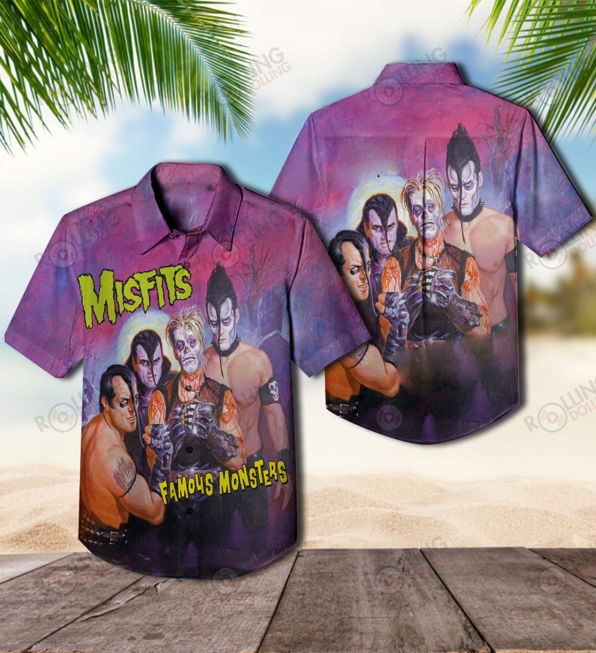 This would make a great gift for any fan who loves Hawaiian Shirt as well as Rock band 18