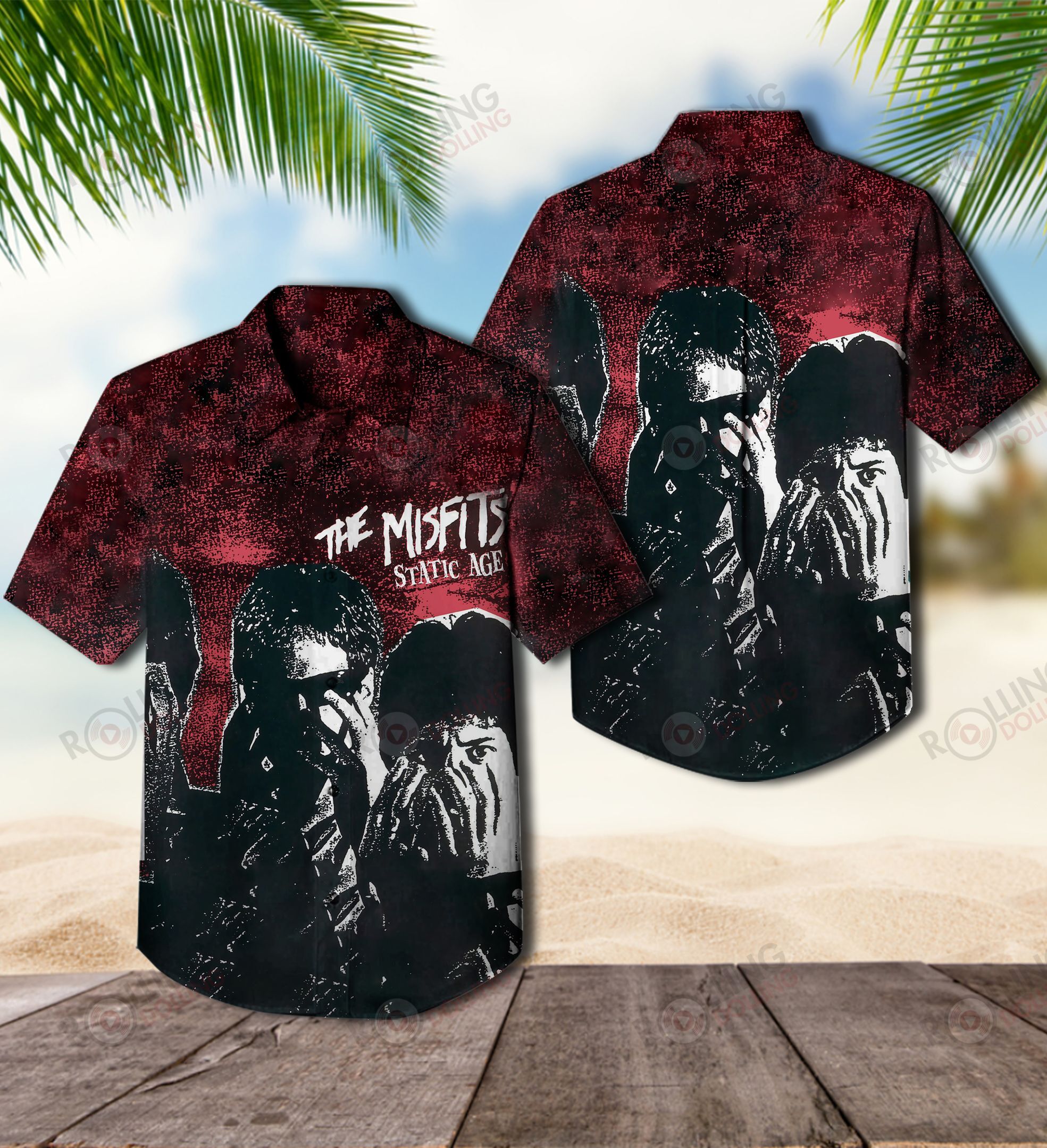 The Hawaiian Shirt is a popular shirt that is worn by Rock band fans 33