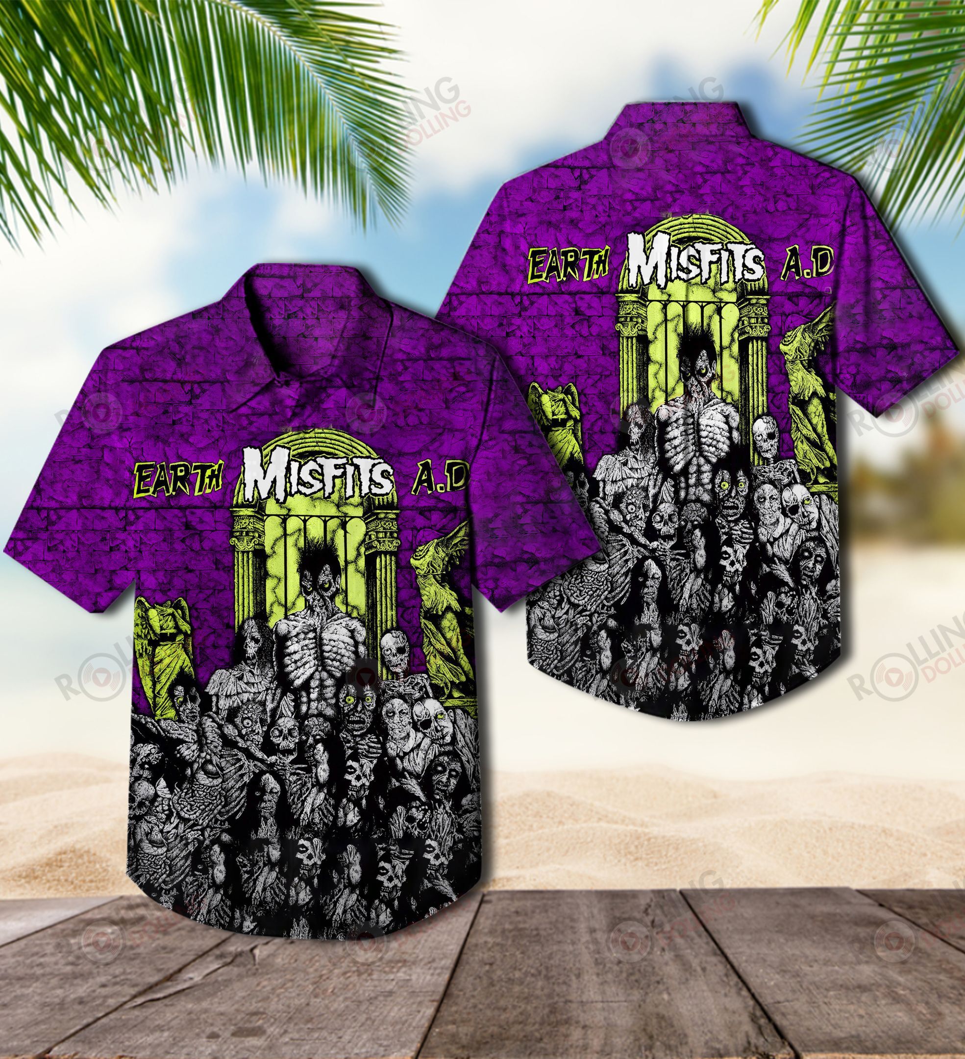 Now you can show off your love of all things band with this Hawaiian Shirt 69