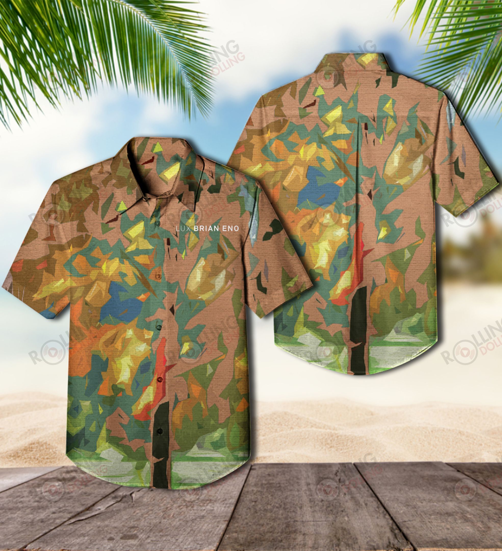 You'll have the perfect vacation outfit with this Hawaiian shirt 313