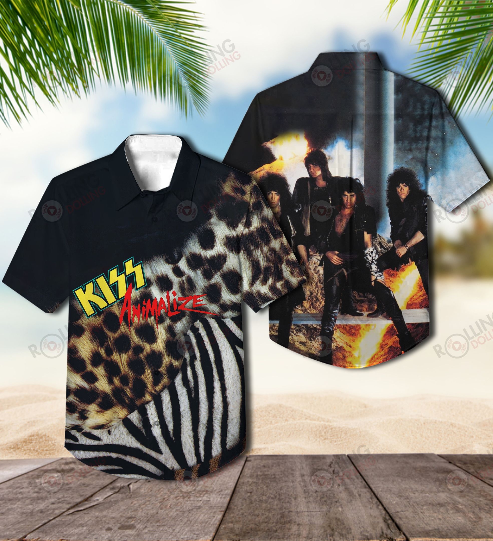 You'll have the perfect vacation outfit with this Hawaiian shirt 335