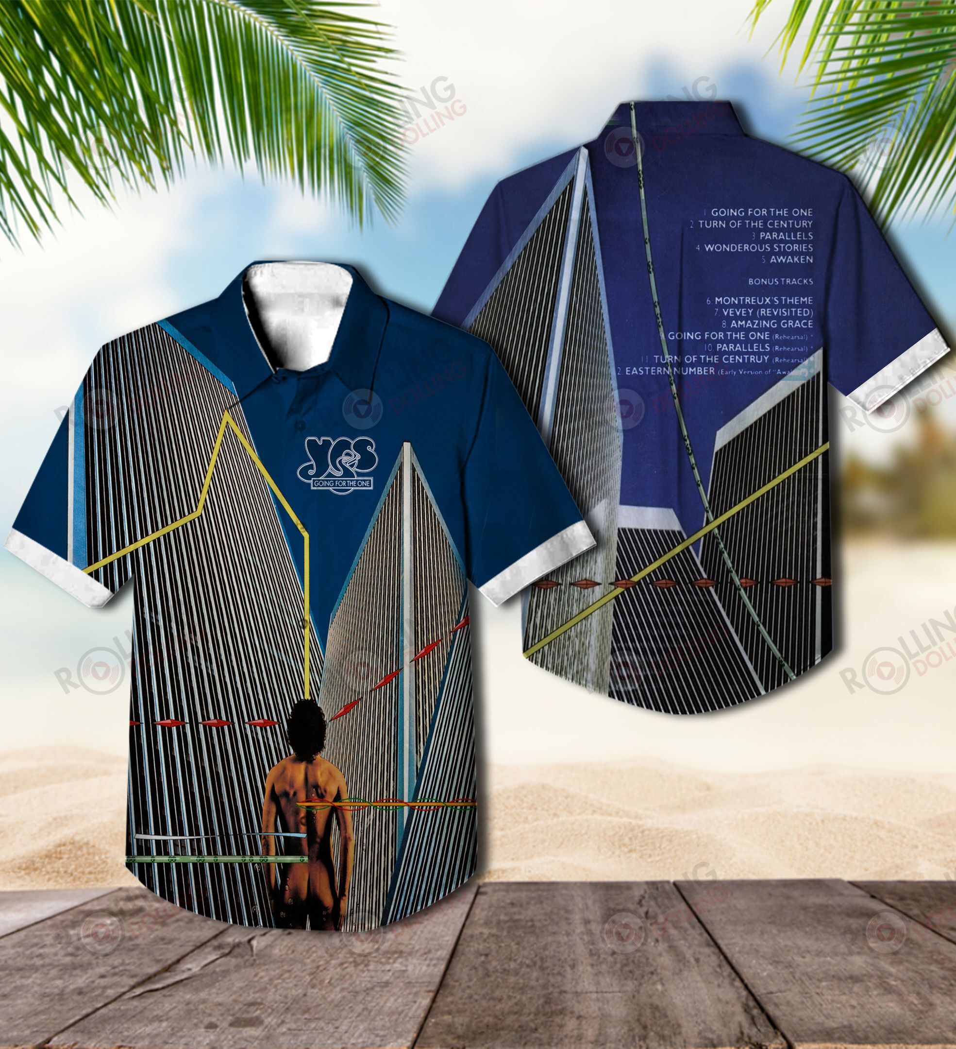 Now you can show off your love of all things band with this Hawaiian Shirt 115