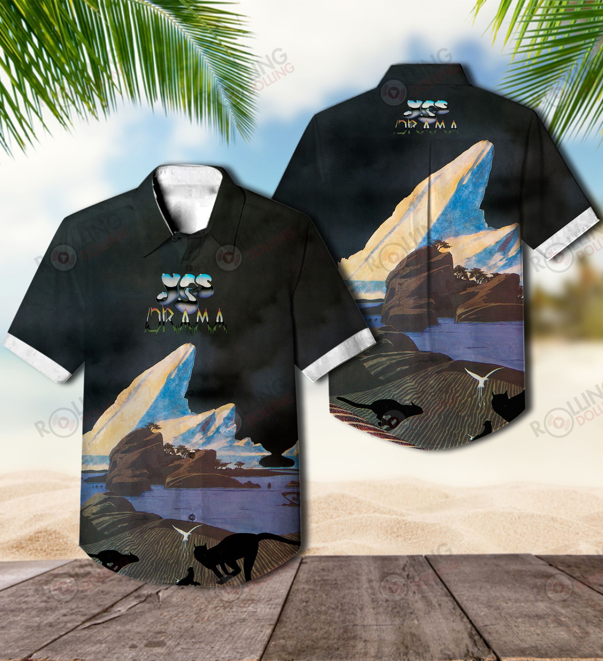 Now you can show off your love of all things band with this Hawaiian Shirt 117