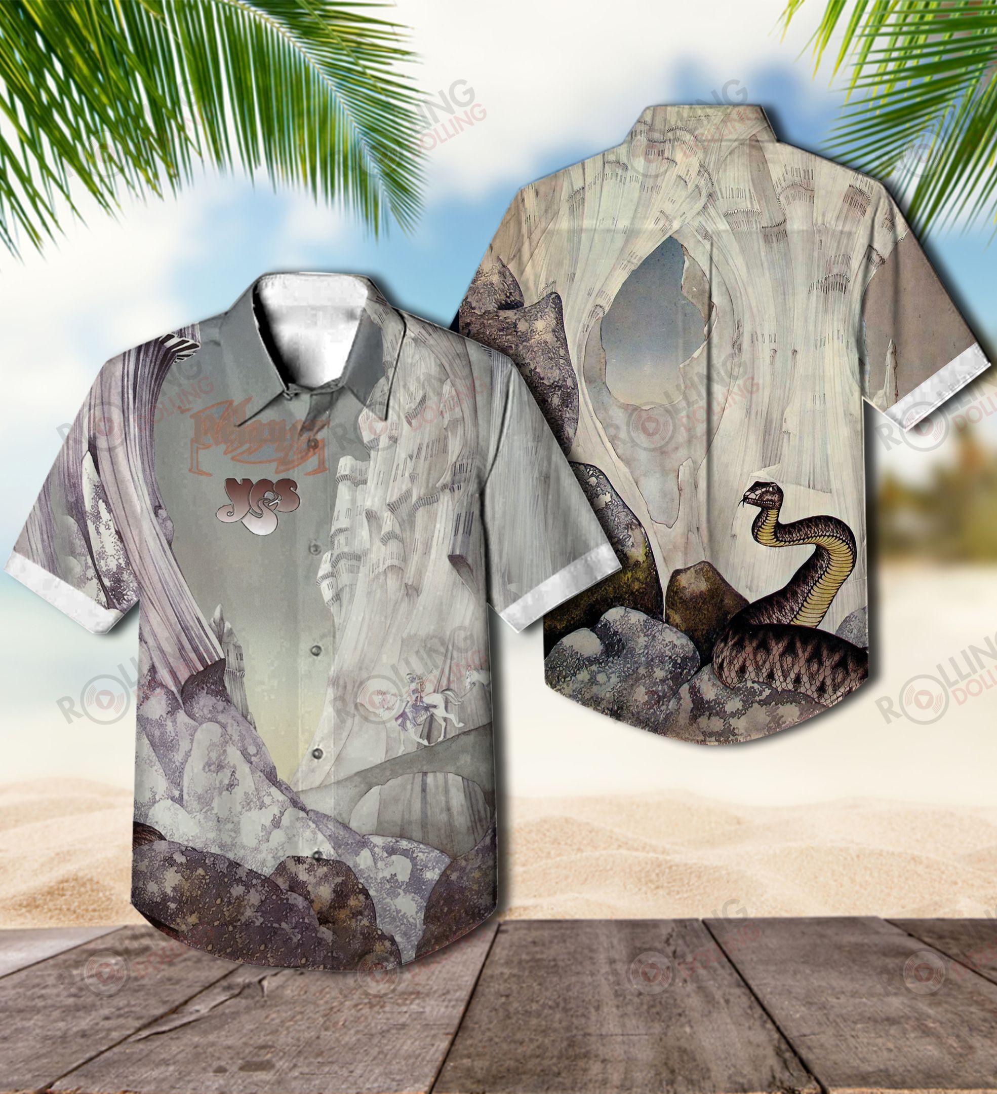 You'll have the perfect vacation outfit with this Hawaiian shirt 355