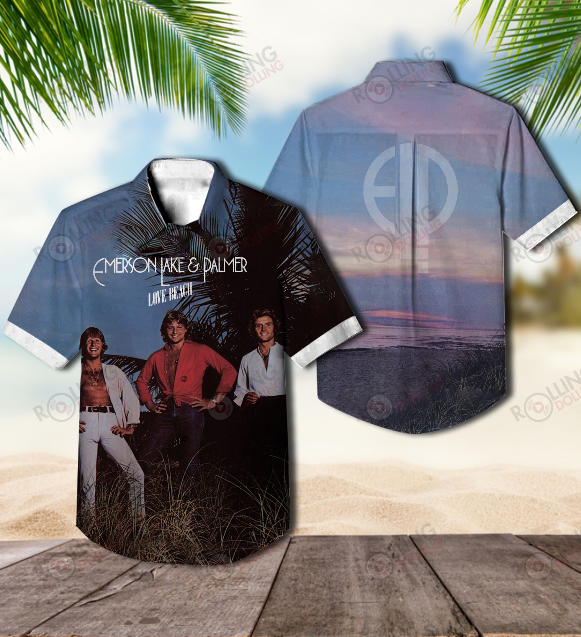 Now you can show off your love of all things band with this Hawaiian Shirt 139