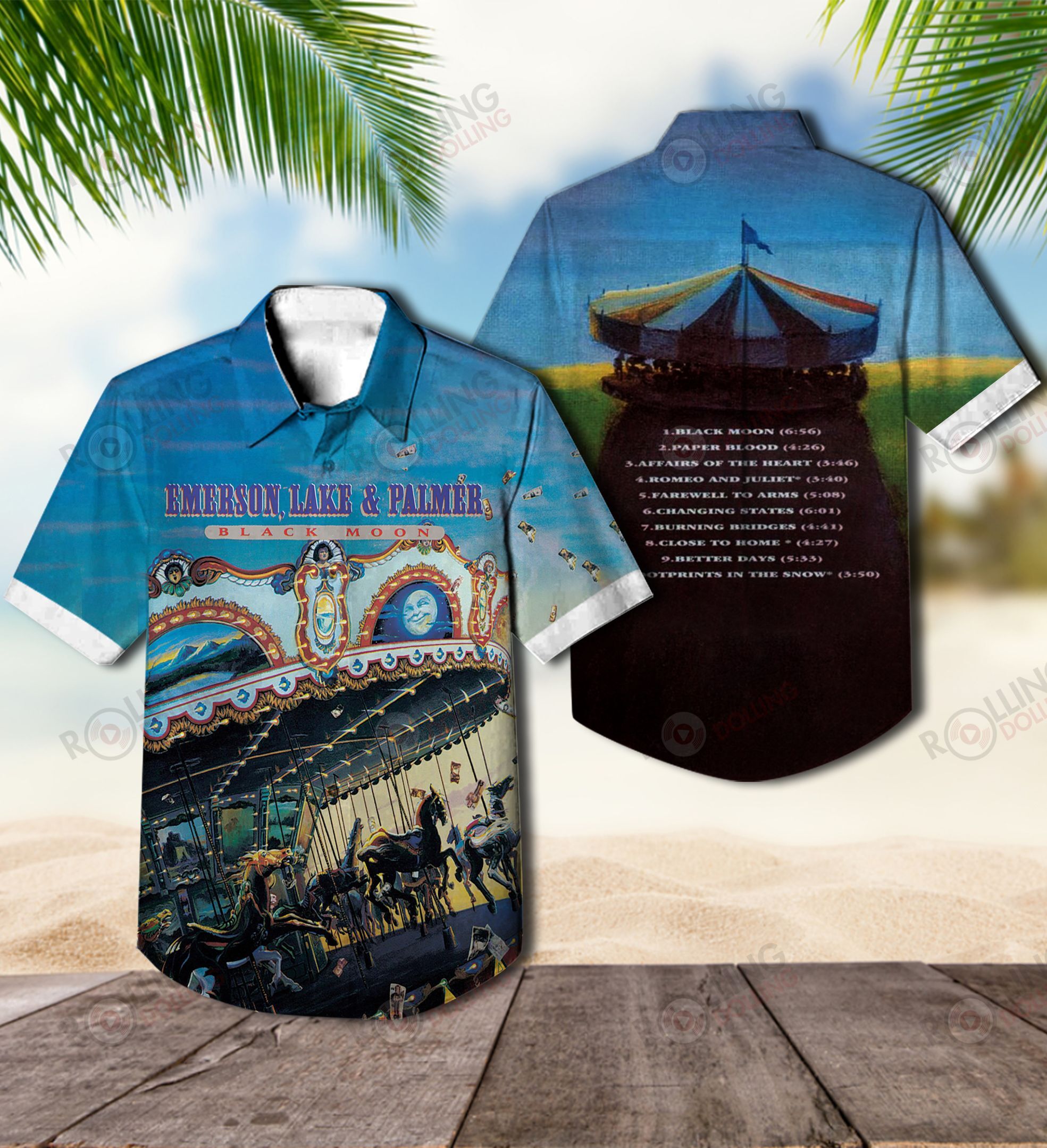 Now you can show off your love of all things band with this Hawaiian Shirt 141