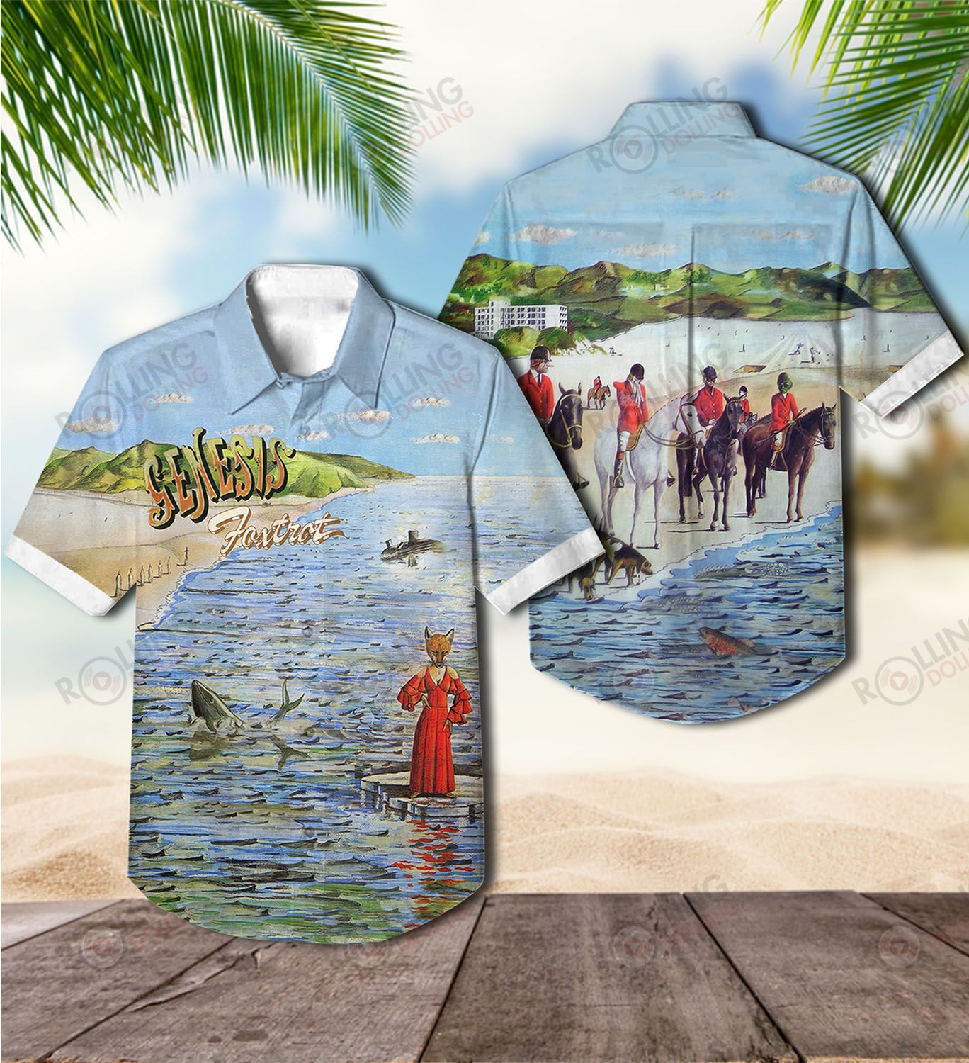 You'll have the perfect vacation outfit with this Hawaiian shirt 387