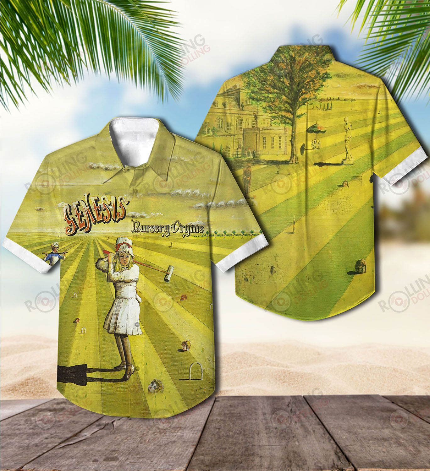 Now you can show off your love of all things band with this Hawaiian Shirt 155
