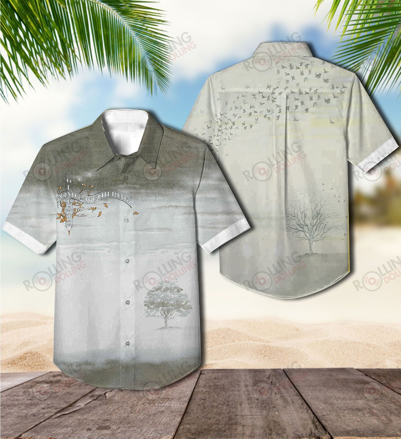 You'll have the perfect vacation outfit with this Hawaiian shirt 409