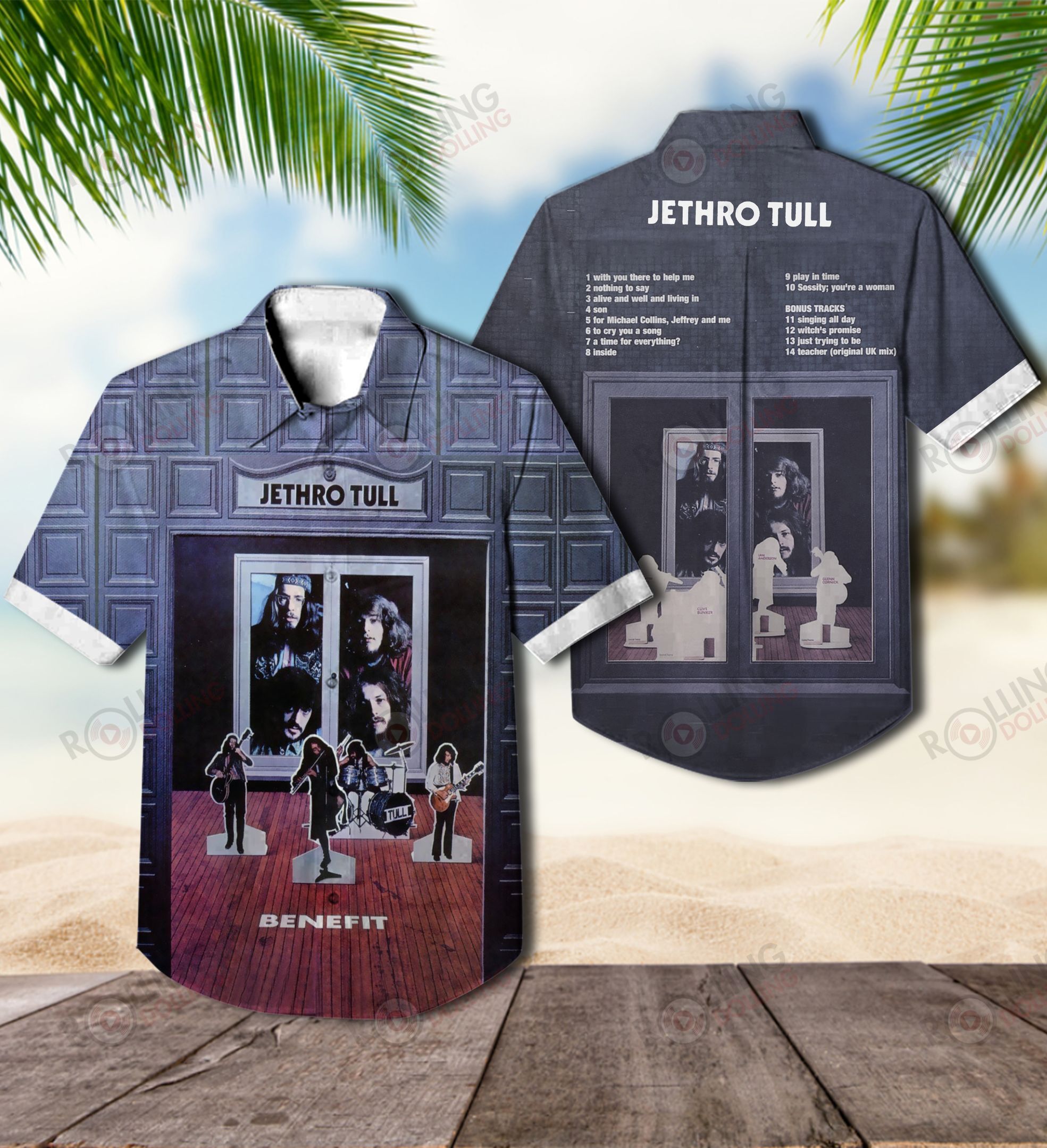 The Hawaiian Shirt is a popular shirt that is worn by Rock band fans 84
