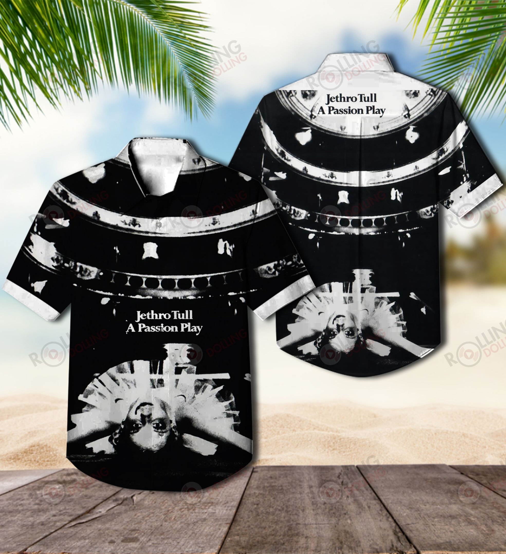 Now you can show off your love of all things band with this Hawaiian Shirt 169