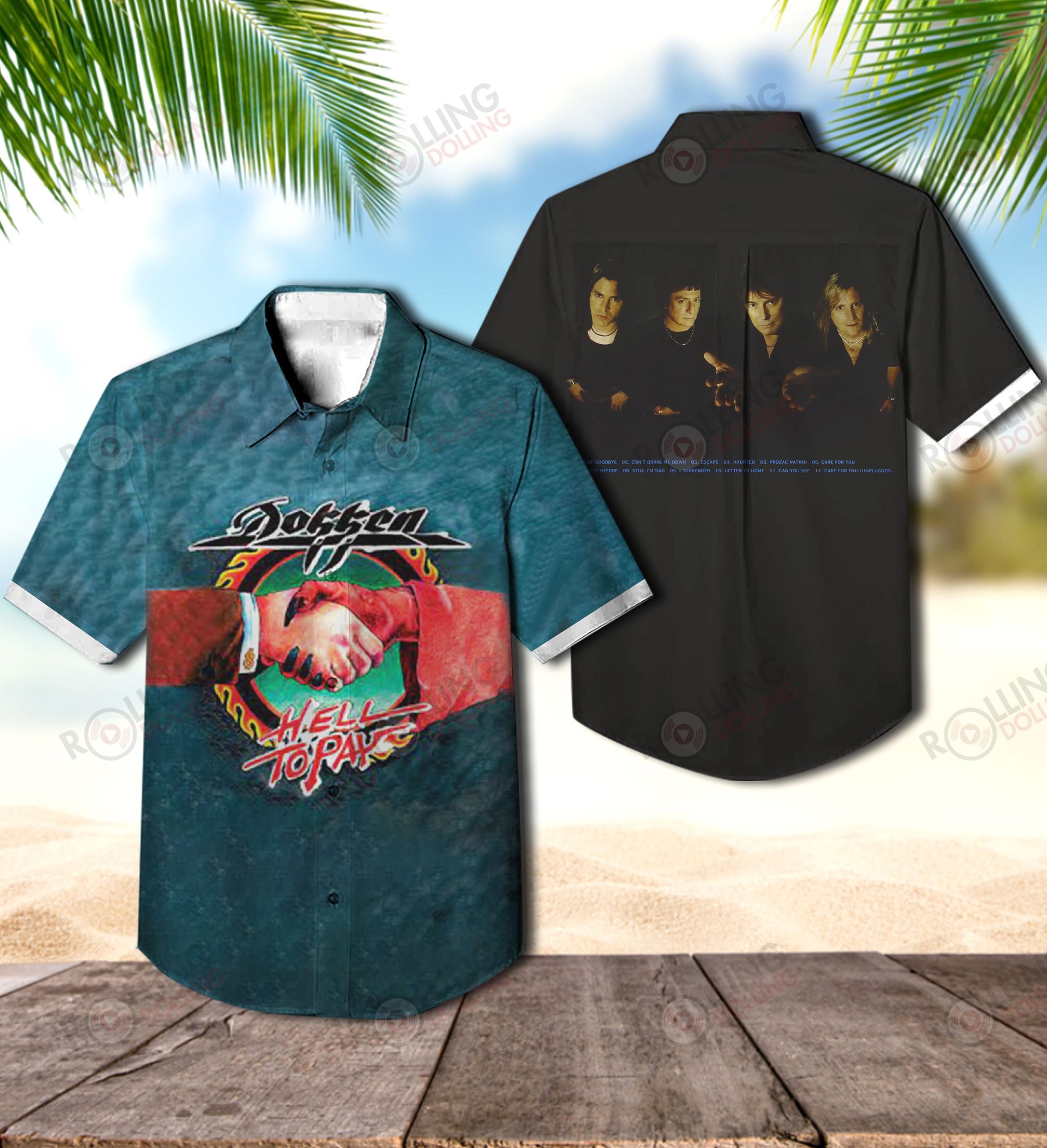 Check out these top 100+ Hawaiian shirt so cool for rock fans 177