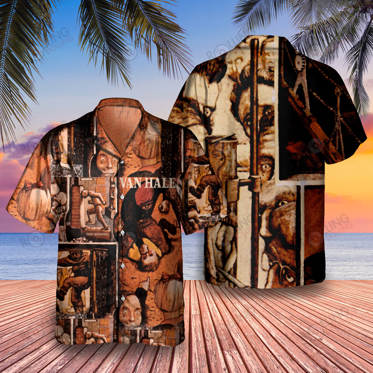 Regardless of their style, you will feel comfortable wearing Hawaiian Shirt 1