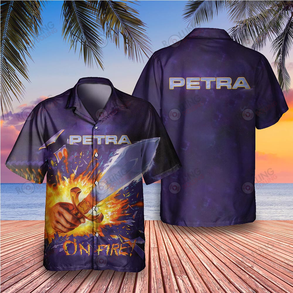 HOT Petra On Fire! Album Tropical Shirt2