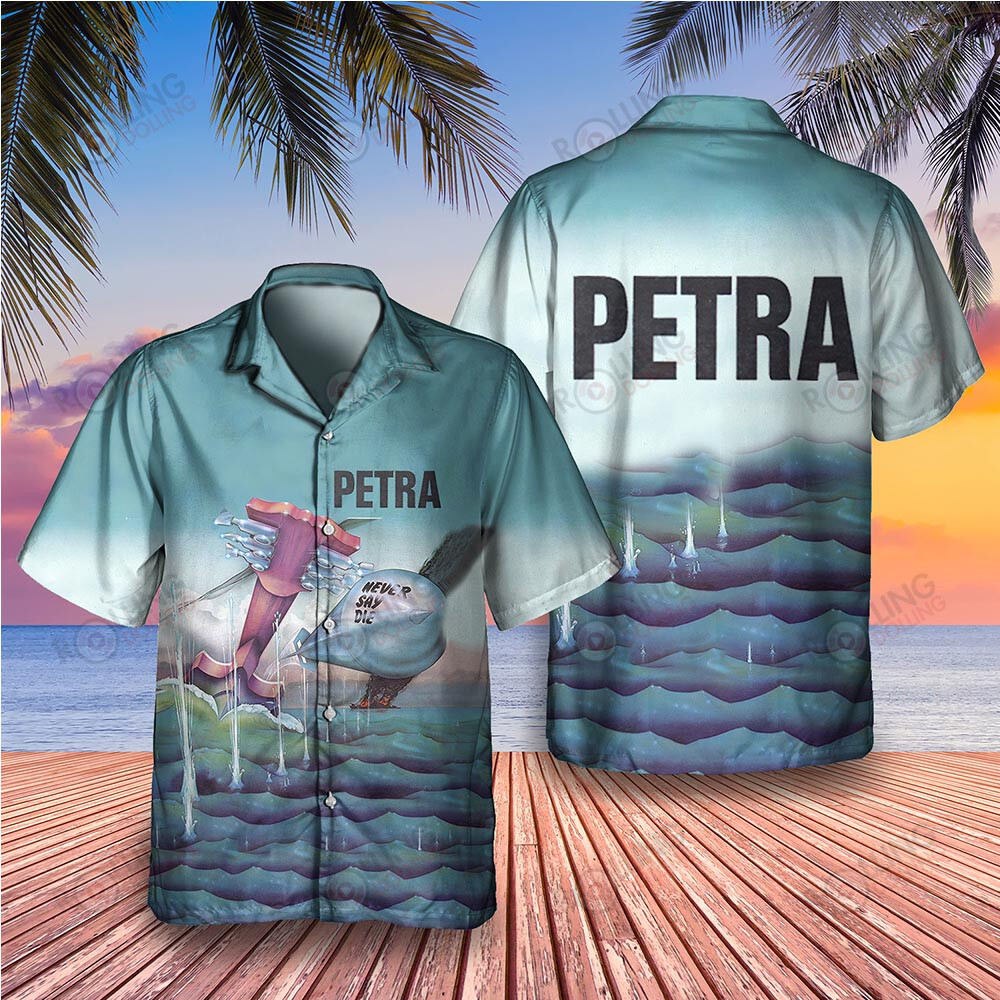 HOT Petra Never Say Die Album Tropical Shirt1