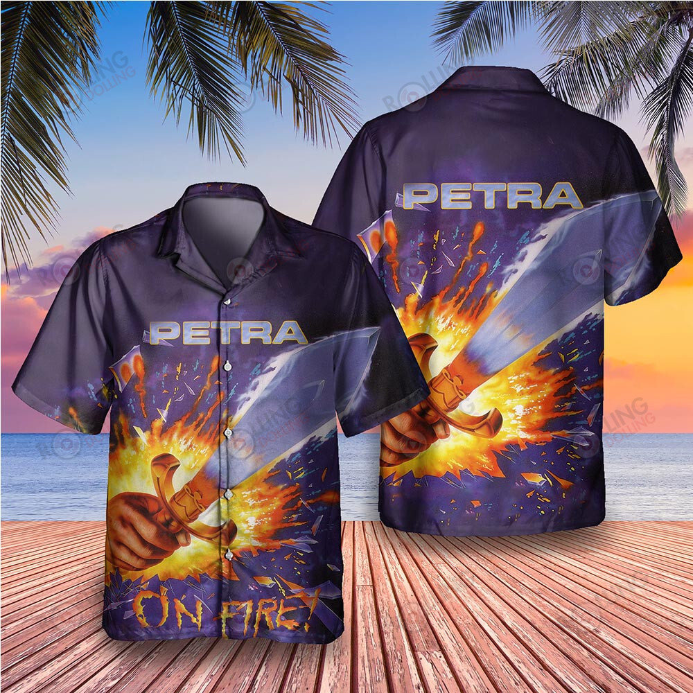 HOT Petra On Fire! 2 Album Tropical Shirt1