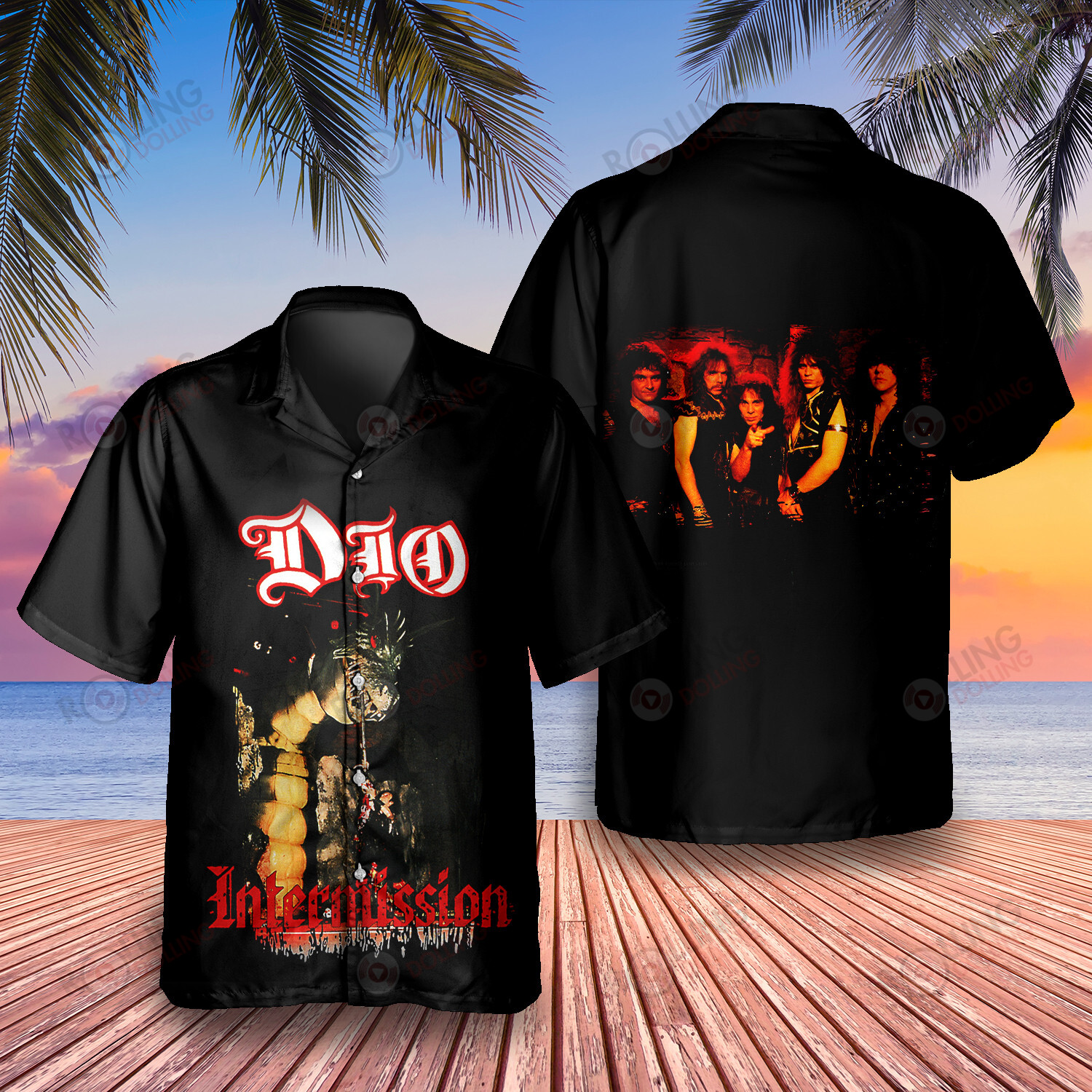 HOT Dio intermission Album Tropical Shirt2