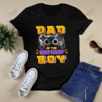Game Console Matching Video Gamer Dad of the Birthday Boy T-Shirt