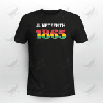 Juneteenth 1865 Freedom Black History African Pride Afro T-shirt