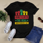 Juneteenth Is My Independence Day Black Freedom African 1865 T-shirt