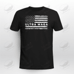 Patriotic Ultra-Maga Anti Joe Biden USA Flag Ultra Maga